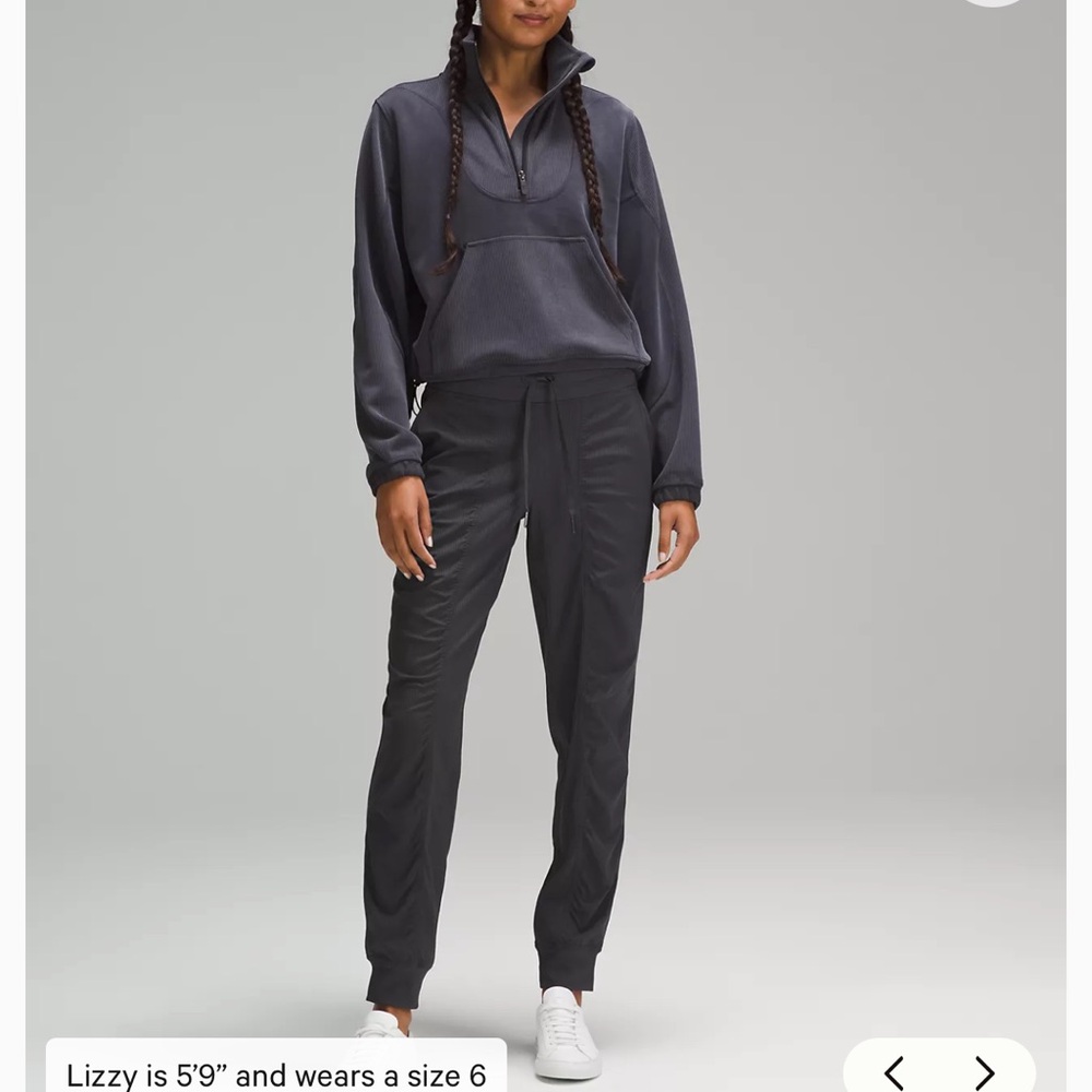 lululemon athletica Women's Charcoal Gray Jogger Pants